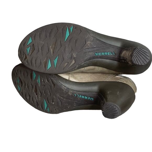 Merrell Cycling Aluminum Leather Heels 8.5 - Picture 9 of 9